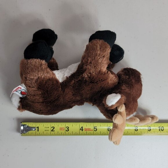2/$15 Webkinz Reindeer Plush Brown Floppy No Code Christmas Holiday Ganz HM137 - Picture 9 of 9